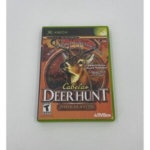 Cabela's Deer Hunt: 2004 Season (Microsoft Xbox, 2003) Complete Tested Works CIB
